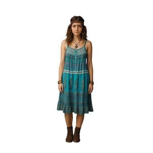 Soft Surroundings size PM sundress boho swing dress